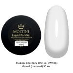 Moltini, Liquid PolyGel White 50ml